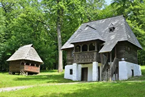 Farmhouse Prints: Ambulant traders homestead, Goiesti, Vidra, Alba county