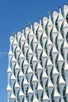 Landmarks Prints: American Embassy, Battersea, London, England, UK