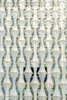 Symmetry Prints: The American embassy in London, Nine Elms, London, England, UK