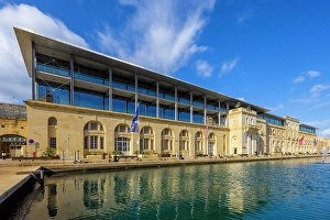 Built Structure Prints: American University of Malta, Cospicua, Malta, Southern Europe