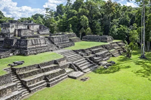Images Dated 22nd April 2021: Americas, Belize, Cayo District, San Ignacio, Caracol Mayan site