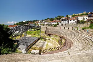 Theatre Prints: Amphitheatre, Ohrid, North Macedonia