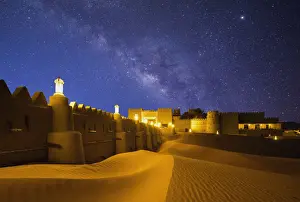 Middle East Prints: Anantara Qasr Al Sarab resort, Empty Quarter (Rub Al Khali), Abu Dhabi, United Arab
