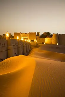 Middle East Prints: Anantara Qasr Al Sarab resort, Empty Quarter (Rub Al Khali), Abu Dhabi, United Arab