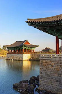 Gyeongju Prints: Anapji Pond (UNESCO World Heritage Site), Gyeongju, South Korea