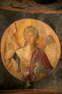 Frescos Prints: Anastis Fresco, Interior of Church of St Saviour, Chora, Istanbul, Turkey