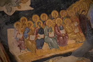 Images Dated 13th June 2013: Anastis Fresco, Interior of Church of St Saviour, Chora, Istanbul, Turkey