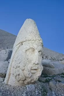 Turkish Collection: Ancient carved stone head of Zeus