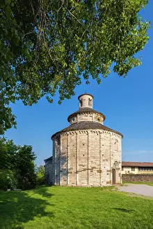 Circular Prints: ancient church of Rotonda di San Tom√®