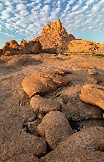 Spitzkoppe Prints: Ancient granite mountains and rock formations at sunrise