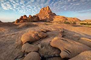 Spitzkoppe Prints: Ancient granite mountains and rock formations at sunrise