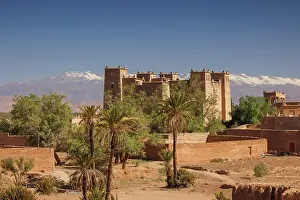Kasbah Prints: Ancient Kasbah Skoura, Ouarzazate, Morocco