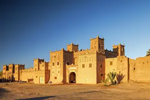 Fortified Prints: Ancient walled Kasbah Amridil, Skoura, Ouarzazate, Morocco