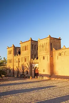 Fortified Prints: Ancient walled Kasbah Amridil, Skoura, Ouarzazate, Morocco