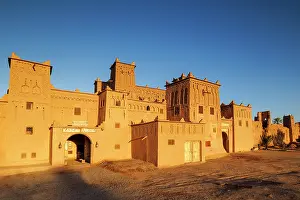 Kasbah Prints: Ancient walled Kasbah Amridil, Skoura, Ouarzazate, Morocco