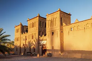 Kasbah Prints: Ancient walled Kasbah Amridil, Skoura, Ouarzazate, Morocco