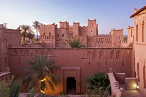 Fortified Prints: Ancient walled Kasbah Amridil, Skoura, Ouarzazate, Morocco