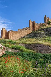 Aragon Prints: Ancient walls, Albarracin, Aragon, Spain