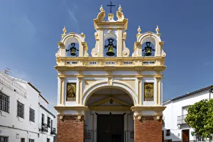 White Towns Prints: Andalusian church, Zahara de la Sierra, Andalusia, Spain