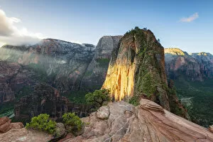 Images Dated 24th July 2019: Angels landing Zion National Park, Utah, USA