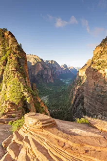 Quiet Gallery: Angels landing Zion National Park, Utah, USA