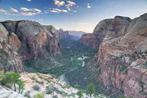 Images Dated 16th April 2021: Angels landing, Zion nationl park, Utah, USA