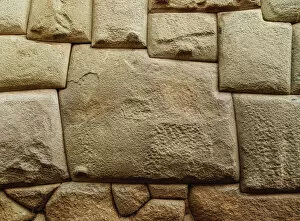 Images Dated 8th November 2017: Twelve Angled Stone, Inca Stonework, Hatunrumiyoc Street, Cusco, Peru