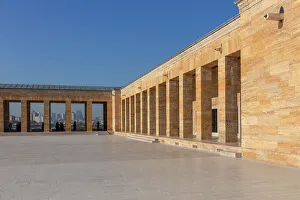 Anitkabir, mausoleum of Mustafa Kemal Ataturk, Ankara, Turkey