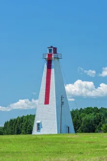 Brae Prints: Annandale Rear Range Light Annandale, Prince Edward Island, Canada