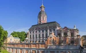Annunciation church of Alexander Nevsky Lavra, Saint Petersburg, Russia
