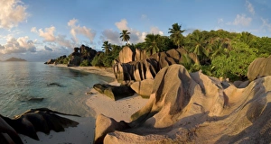 Anse Source d Argent beach, La Digue Island, Seychelles