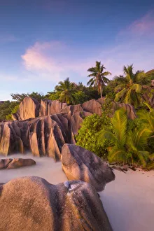 Anse Source d Argent beach, La Digue, Seychelles