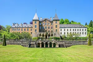 Luxemburg Prints: Ansembourg Castle in the Valley of the 7 Castles