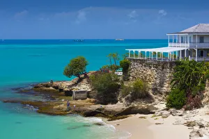 Leeward Islands Prints: Antigua and Barbuda, Antigua, St. Johns, Fort James, old fort dating back to 1706