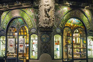 Antigua Casa Figueras, Rambla street, Barcelona, Catalonia, Spain