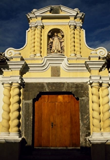 Stucco Prints: Some of Antiguas small churches excel in decorative