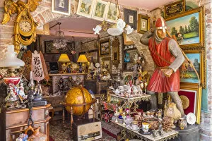 Images Dated 9th October 2020: Antique shop, Balat district, Istanbul, Turkey