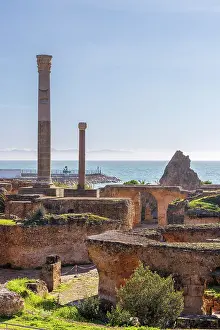 Tunisia Prints: Antonina Baths, Carthage, Tunisia, Africa
