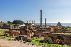 Tunisia Prints: Antonina Baths, Carthage, Tunisia, Africa