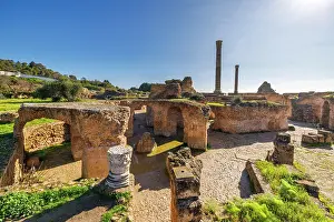 Tunisia Prints: Antonina Baths, Carthage, Tunisia, Africa