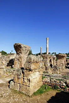 Tunisia Prints: Antonina Baths, Carthage, Tunisia, Africa
