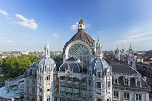 Antwerp Central Station, Antwerp, Flanders, Belgium