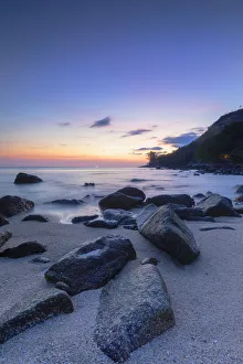 Phuket Province Prints: Ao Sane Beach at sunset, Phuket, Thailand