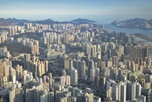 Apartment blocks, Kowloon, Hong Kong