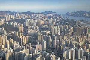 Apartment Prints: Apartment blocks, Kowloon, Hong Kong