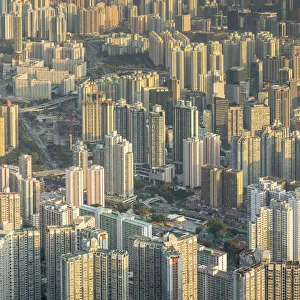 Apartment blocks, Kowloon, Hong Kong