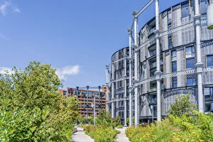 Homes Collection: Apartments in Gasholder Park, Kings Cross, London, England, UK