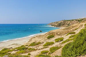 Paphos Prints: Aphrodite Beach, Paphos, Cyprus