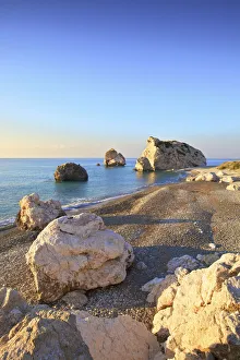 Aphrodites Rock, Paphos, Cyprus, Eastern Mediterranean Sea
