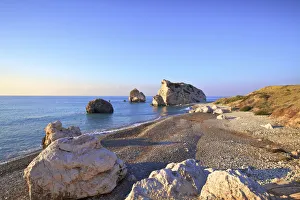 Aphrodites Rock, Paphos, Cyprus, Eastern Mediterranean Sea
